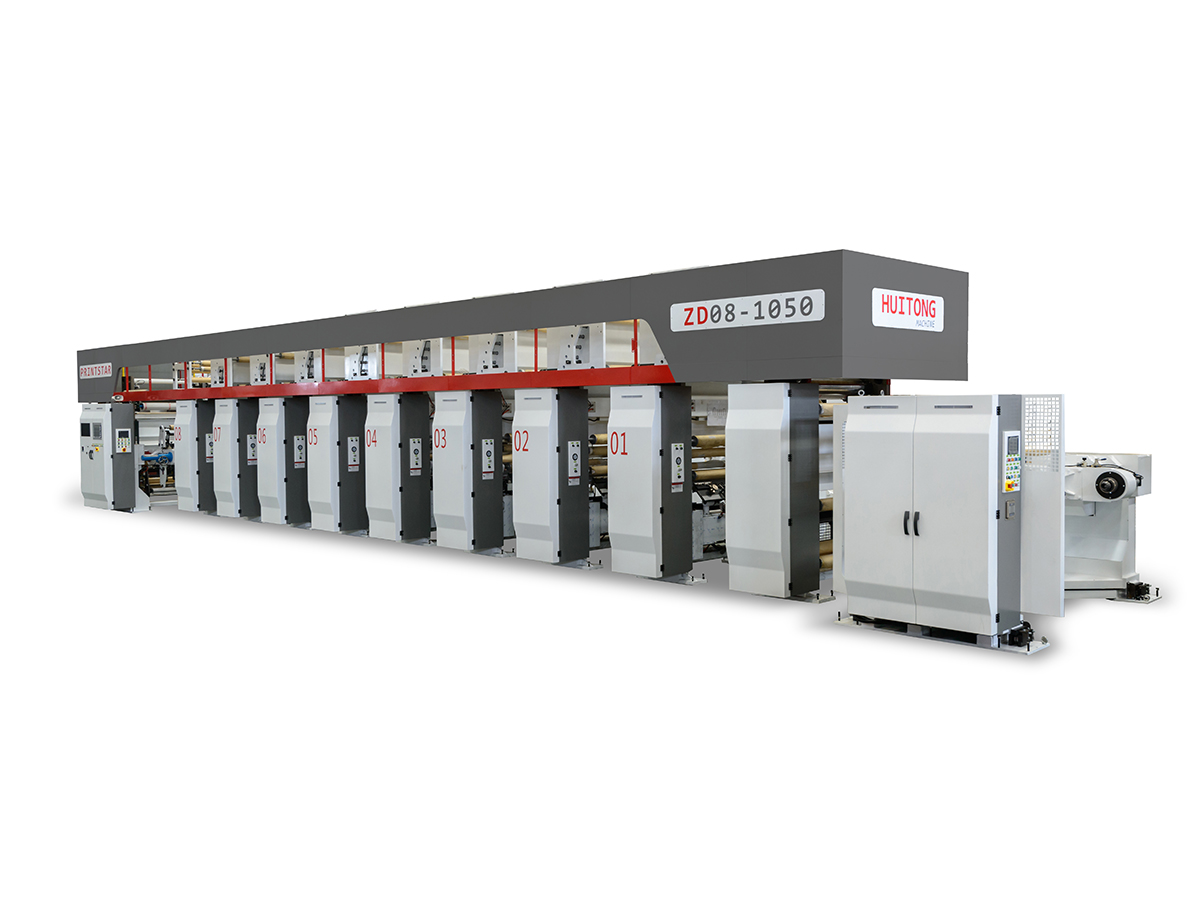 Mașină de imprimat rotogravură ZD 350m